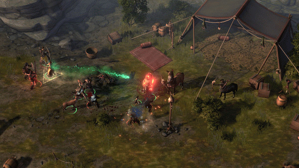 Игра Pathfinder: Kingmaker - Varnhold's Lot, скриншот