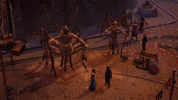 Игра Pathfinder: Wrath of the Righteous - A Dance of Masks, скриншот