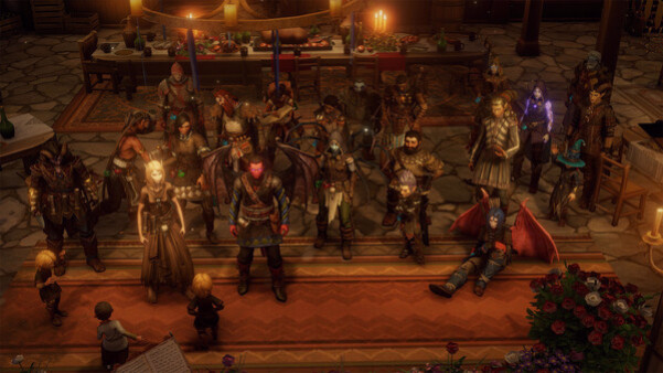 Игра Pathfinder: Wrath of the Righteous - A Dance of Masks, скриншот