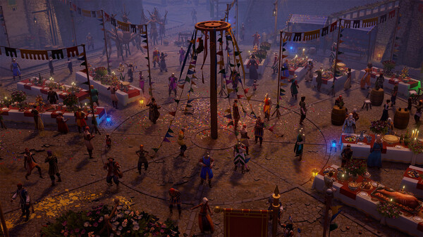 Игра Pathfinder: Wrath of the Righteous - A Dance of Masks, скриншот