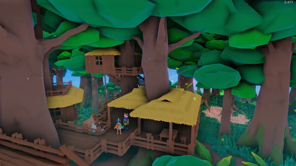 Игра Pathless Woods, скриншот