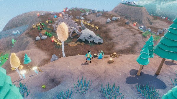 Игра Pathless Woods, скриншот