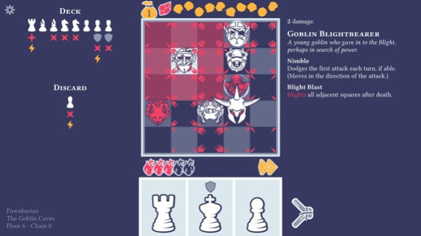 Игра Pawnbarian, скриншот