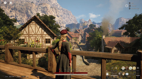 Игра Pax Dei, скриншот