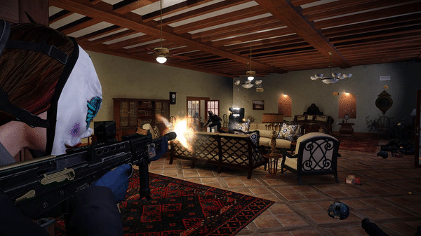 Игра PAYDAY 2: Buluc's Mansion Heist, скриншот
