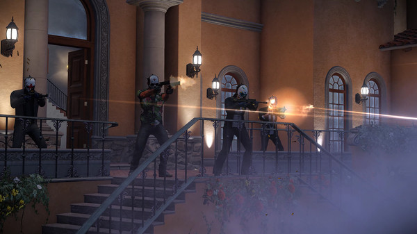 Игра PAYDAY 2: Buluc's Mansion Heist, скриншот