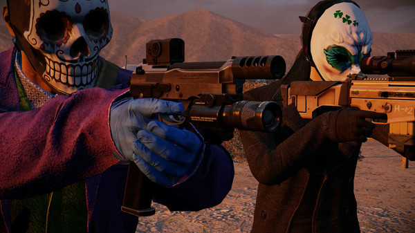 Игра PAYDAY 2: Cartel Optics Mod Pack, скриншот
