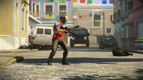 Игра PAYDAY 2: San Martín Bank Heist, скриншот