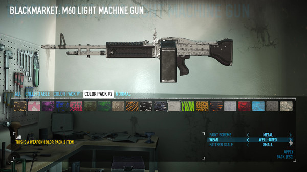Игра PAYDAY 2: Weapon Color Pack 2, скриншот
