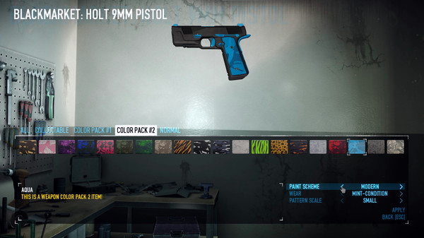 Игра PAYDAY 2: Weapon Color Pack 2, скриншот