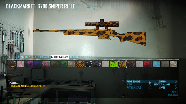 Игра PAYDAY 2: Weapon Color Pack 2, скриншот
