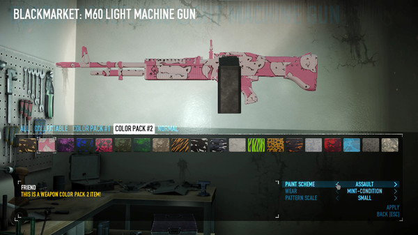 Игра PAYDAY 2: Weapon Color Pack 2, скриншот