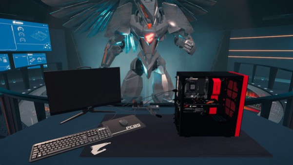 Игра PC Building Simulator - AORUS Workshop, скриншот