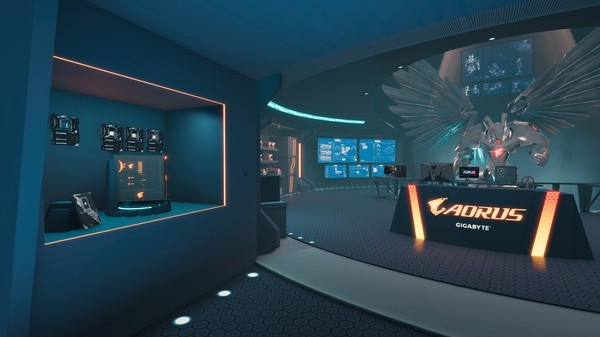 Игра PC Building Simulator - AORUS Workshop, скриншот