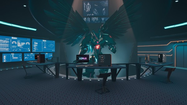 Игра PC Building Simulator - AORUS Workshop, скриншот