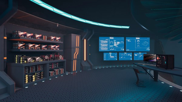 Игра PC Building Simulator - AORUS Workshop, скриншот
