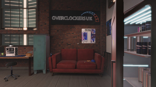 Игра PC Building Simulator - Overclockers UK Workshop, скриншот