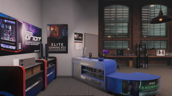 Игра PC Building Simulator - Overclockers UK Workshop, скриншот