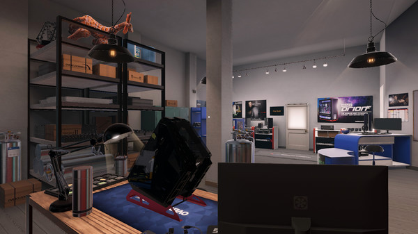Игра PC Building Simulator - Overclockers UK Workshop, скриншот