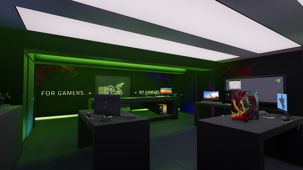 Игра PC Building Simulator - Razer Workshop, скриншот