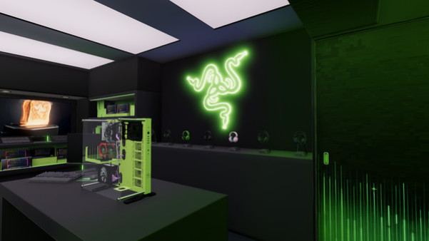 Игра PC Building Simulator - Razer Workshop, скриншот