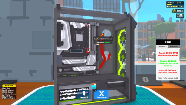 Игра PC Store Simulator, скриншот