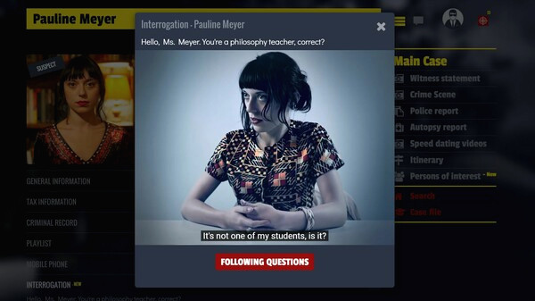 Игра PCI Public Crime Investigation, скриншот