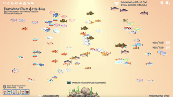 Игра Peacequarium, скриншот