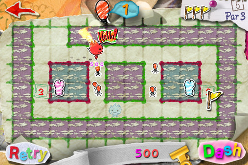 Игра peakvox Route Candle for, скриншот