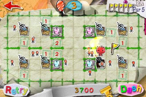 Игра peakvox Route Candle for, скриншот