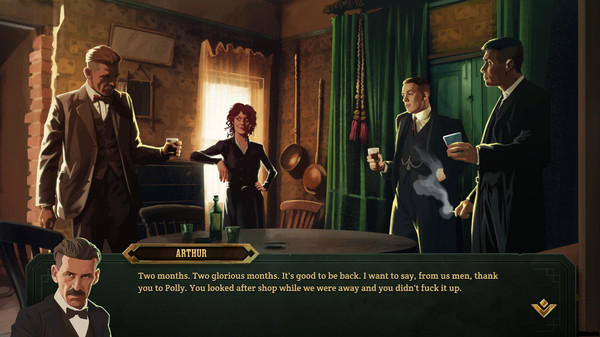 Игра Peaky Blinders: Mastermind, скриншот