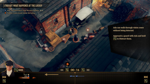 Игра Peaky Blinders: Mastermind, скриншот