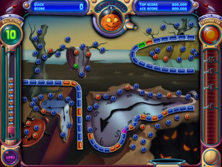 Игра Peggle Nights, скриншот