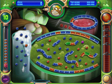 Игра Peggle Nights, скриншот