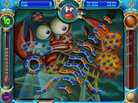Игра Peggle Nights, скриншот