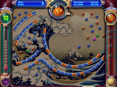 Игра Peggle Nights, скриншот