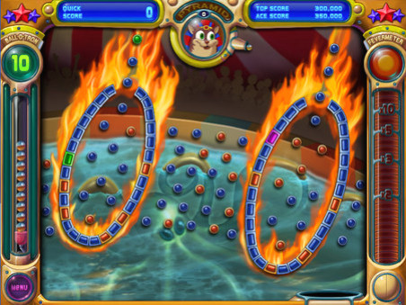Игра Peggle Nights, скриншот