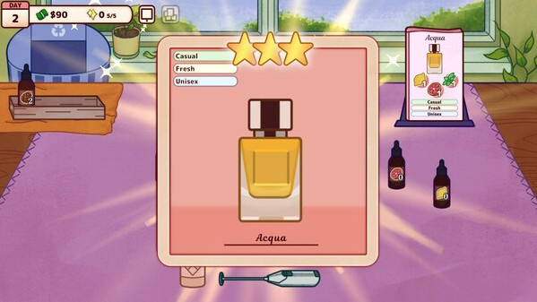 Игра Perfume Atelier, скриншот