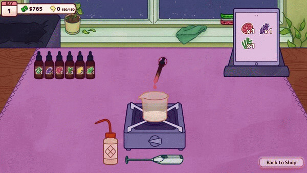 Игра Perfume Atelier, скриншот