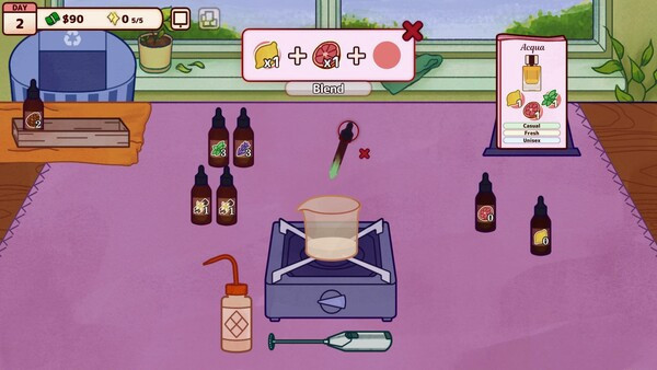 Игра Perfume Atelier, скриншот