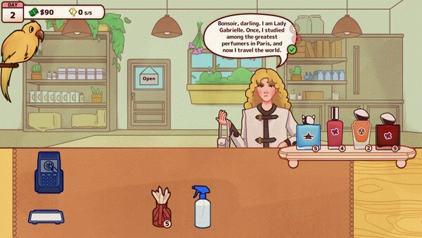 Игра Perfume Atelier, скриншот
