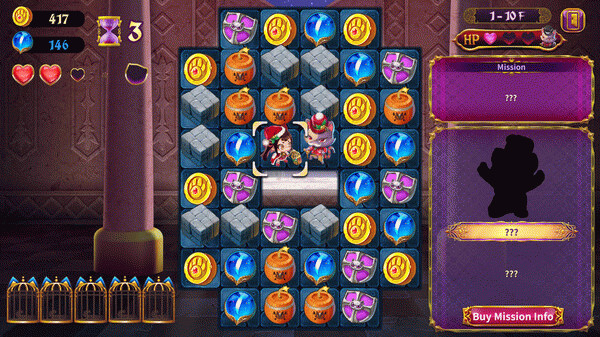 Игра Persha and the Magic Labyrinth - "Christmas set" Costume Set, скриншот