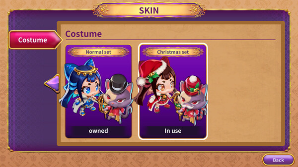 Игра Persha and the Magic Labyrinth - "Christmas set" Costume Set, скриншот