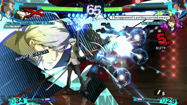 Игра Persona 4 Arena Ultimax, скриншот