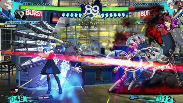 Игра Persona 4 Arena Ultimax, скриншот