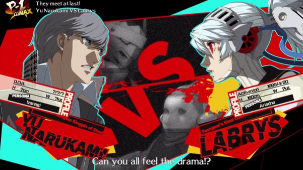 Игра Persona 4 Arena Ultimax, скриншот