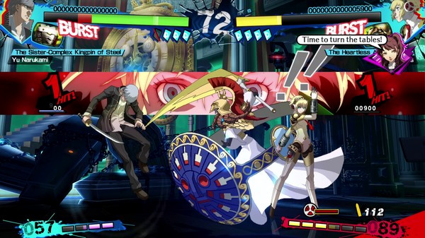 Игра Persona 4 Arena Ultimax, скриншот
