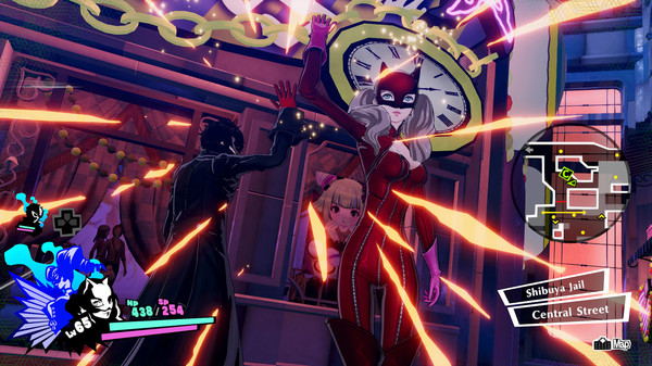 Игра Persona 5 Strikers, скриншот