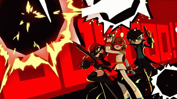 Игра Persona 5 Tactica - Repaint Your Heart, скриншот