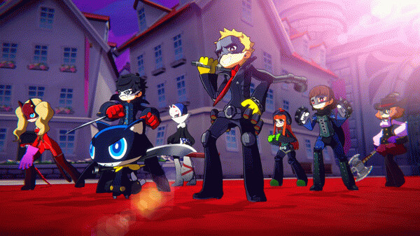 Игра Persona 5 Tactica, скриншот